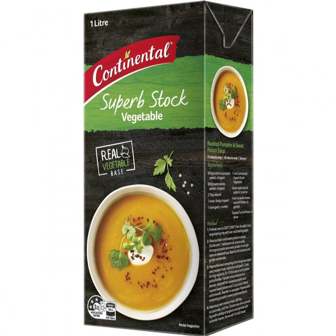 Continental Stock Vegetable Liquid 1L