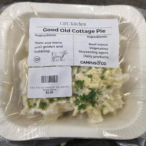 C&C Kitchen Good Old Cottage Pie Single Serve