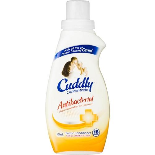 Cuddly Fabric Conditioner Concentrate Antibacterial 450ml