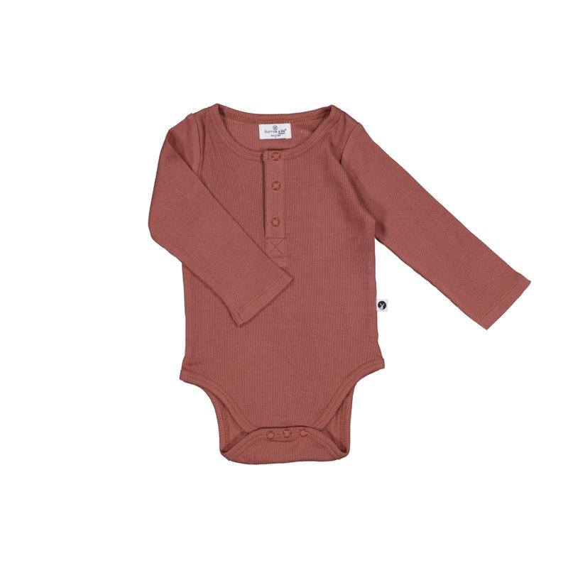 Burrow & Be Rib Long Sleeve Bodysuit ea