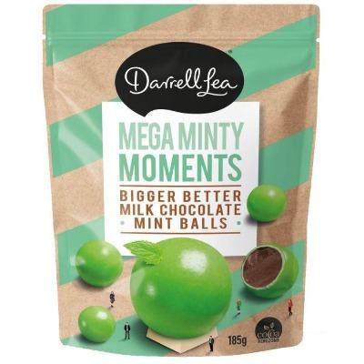 Darrell Lea Mega Minty Moments Chocolate Balls 185g