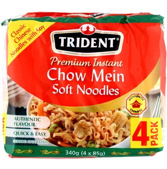 Trident 2min Noodle Chow Mein 4x85g