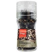 Cerebos Greggs Black Peppercorn Grinder 39gm