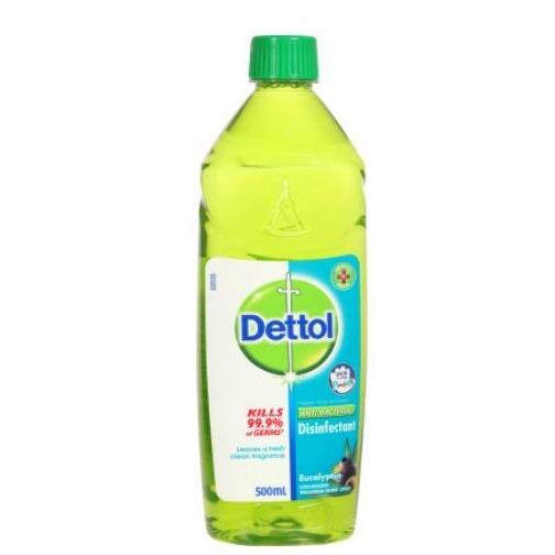 Dettol Pineoclean Disinfectant Anti-bacterial Eucalyptus 500ml