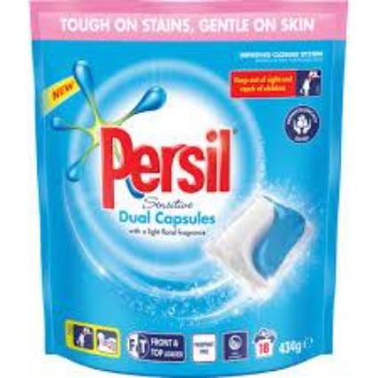 Persil Sensitive Dual Capsules 18pk  434g