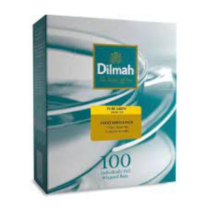 Dilmah Green Tea Bag Envelope 100pk