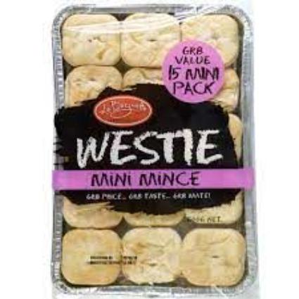 Westie Mini Mince Savouries 15pk 600g