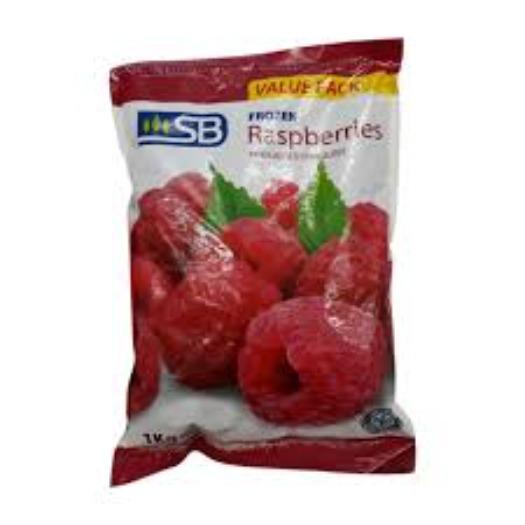 SB Frozen Whole Raspberries 1kg