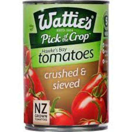 Watties Crushed & Sieved Tomatoes 400g