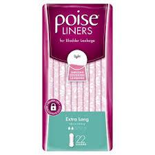 Poise Extra Long Liners 22pk