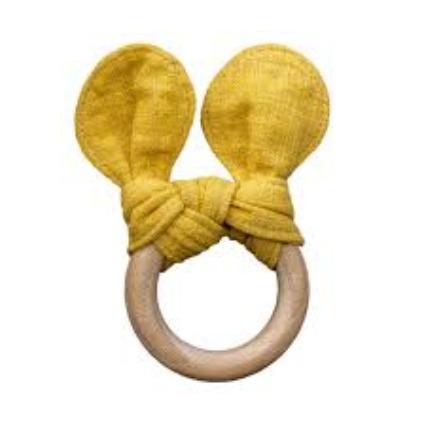 Lily and George Mustard the Bear Teether