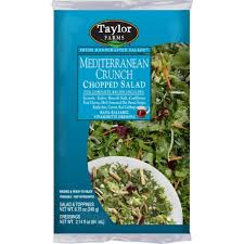 Taylor Farms Mediterranean Crunch Salad Chopped 350gm