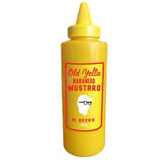 Al Brown Old Yella Habanero Mustard 250g