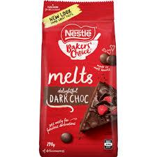 Nestle Melts Dark Choc 290g