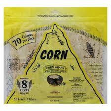 Mountain Bread Corn Wraps 8pk