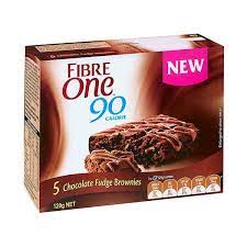 Fibre One Chocolate Fudge Brownies 5pk 120g