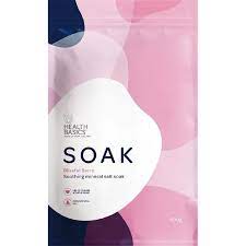 Health Basics Blissful Berry Mineral Salt Soak 500g