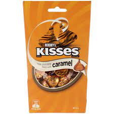 Hershey Caramel Kisses 121g