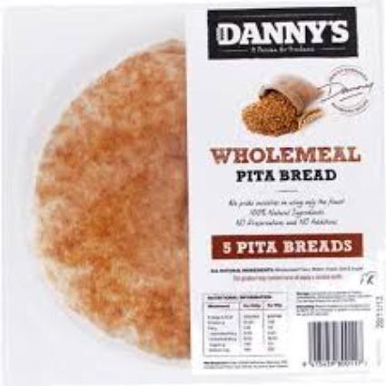 Danny's Wholemeal Pita Bread 5pk