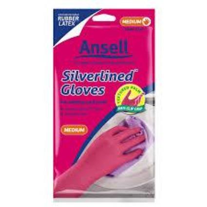 Ansell Silverlined Gloves Medium 1pair