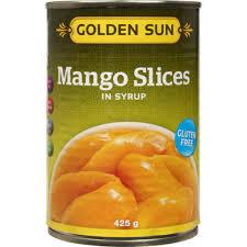 Golden Sun Gluten Free Mango Slices In Syrup 425g