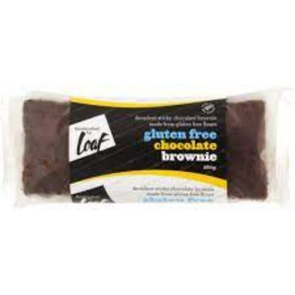 Loaf Chocolate Brownie GF Slice 280g