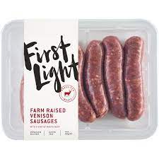 Farm Raised Venison Sausages GF / 400gm 6pk