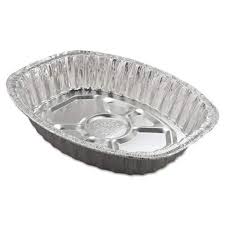 Foil Tray Large Oval Roaster