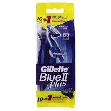 Gillette Combo Blue Ii 10Pk Plus Mach 3 Razor