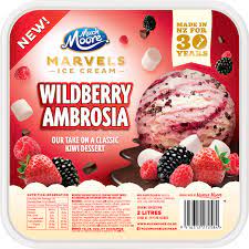 Much Moore Wildberry Ambrosia Ice Cream 2L