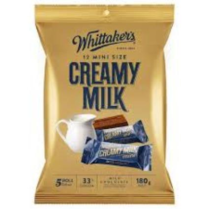 Whittakers Mini Size Creamy Milk 180g