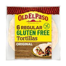 Old El Paso Gluten Free Tortillas 6pk 216g