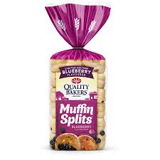 Quality Bakers Blueberry Muffin Splits 390g