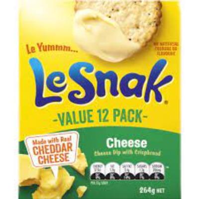 Le Snak Cheese 264g/12pk