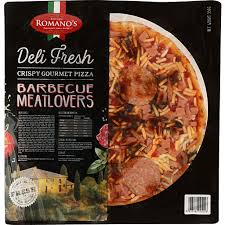 Romano's Deli Fresh Barbeque Meatlovers Pizza - 550g