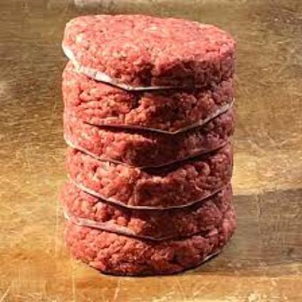 Premium Beef Burger Patties - Fresh / 6 pack