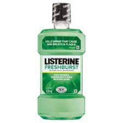 Listerine Freshburst Antibacterial Mouthwash 500ml