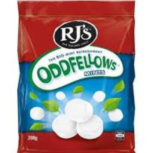 RJ's Oddfellows Mints 200g