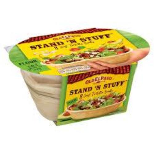 Old El Paso Stand N Stuff Flour Tortillas 8pk 193g