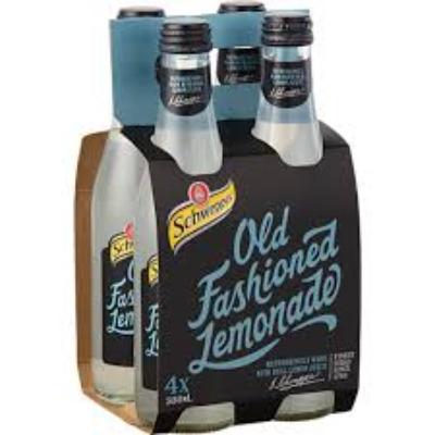 Schweppes Traditional Old Fashioned Lemonade 330ml x 4