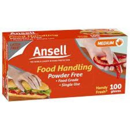 Ansell Food Handling Gloves 100pk