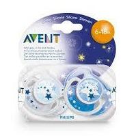 Philips AVENT 6m+ Translucent Soother 2pk