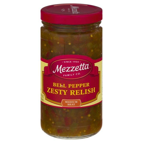 Mezzetta Deli-Style Zesty Bell Pepper Relish 12 oz