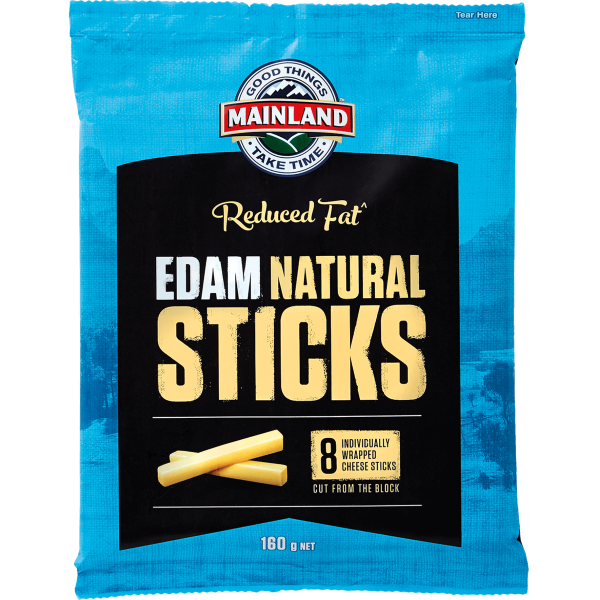 Mainland Cheese Sticks Edam 160g