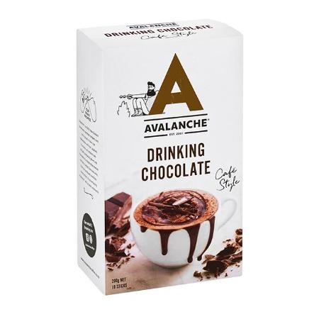 Avalanche Cafe Style Drinking Chocolate Sachets 10pk 200g