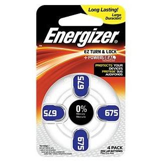 Energizer Hearing Aid AZ675 4pk