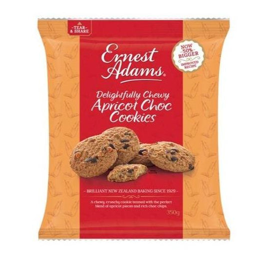 Ernest Adams Cookies Apricot Choc Chip 350g