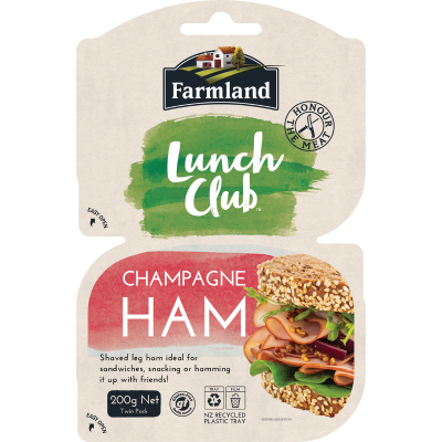 Farmlands Lunch Club Champagne Ham 200g