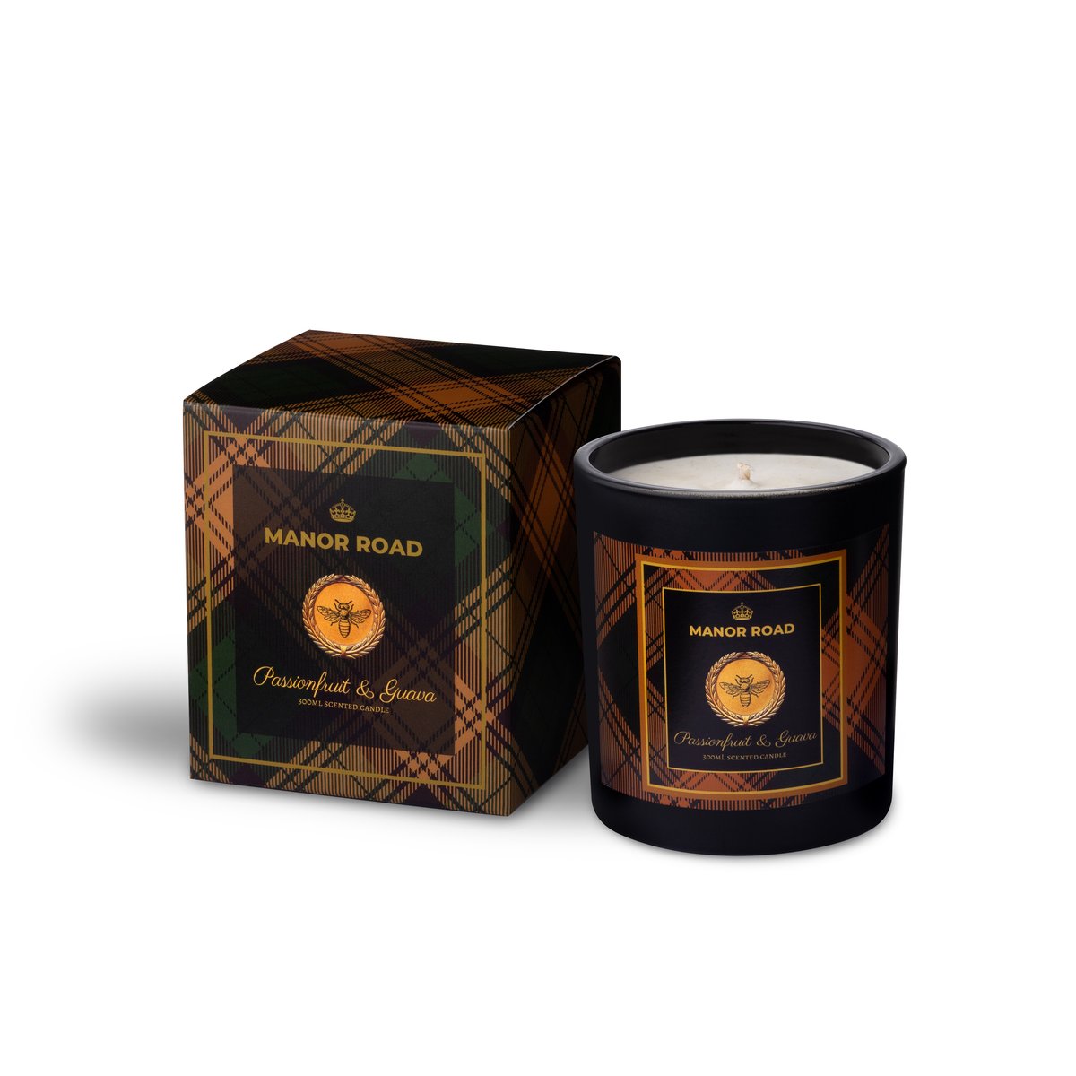 MANOR ROAD PASSIONFRUIT & GUAVA CANDLE 300ML