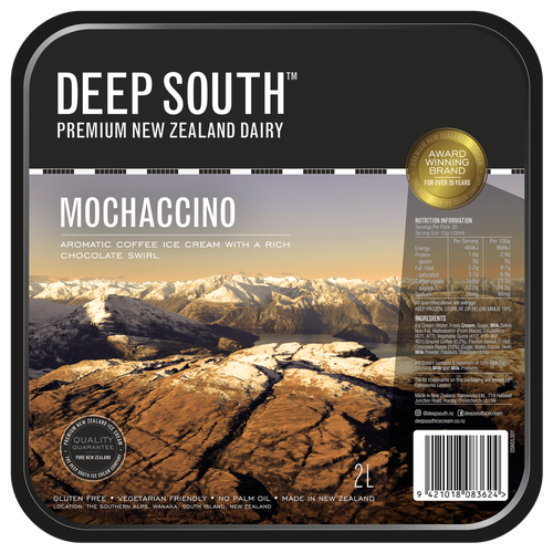 Deep South Mochaccino Ice Cream 2L